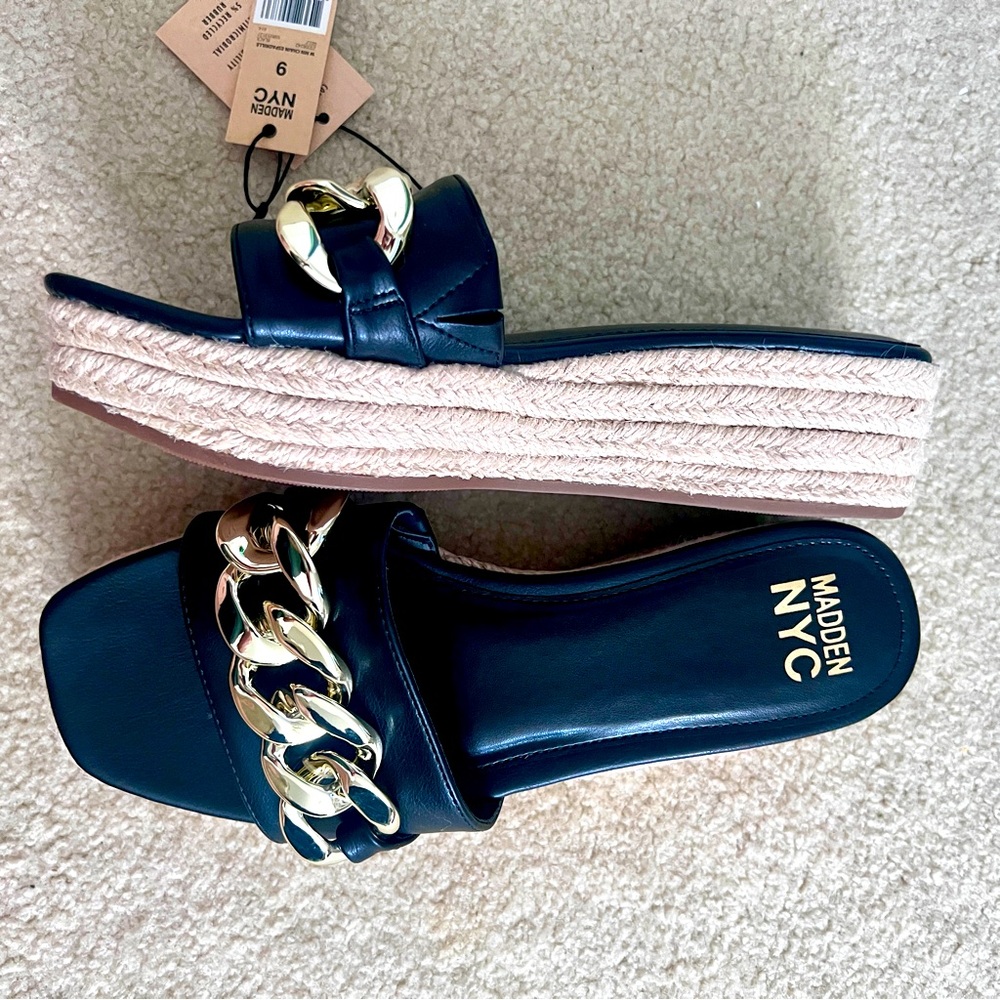 NWT Madden NYC platform sandals size 9 - Picture 3 of 5